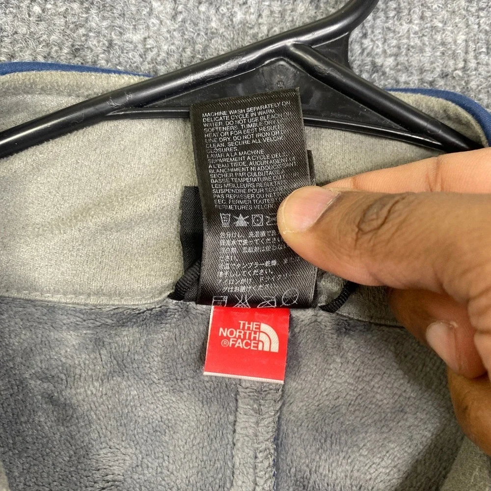 The North Face Summit Series Windstopper Jacket Mens Blue Softshell Full Zip L